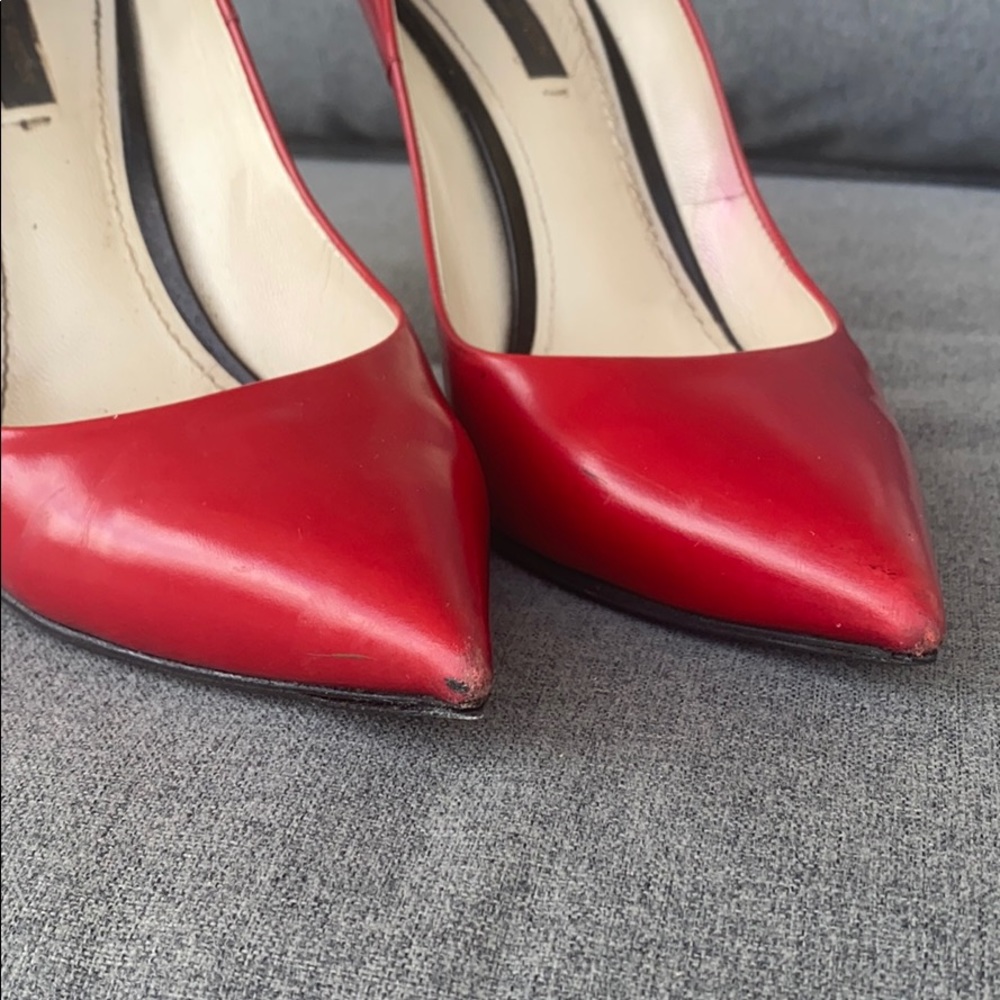 Louis vuitton red pumps sz 39 - Picture 3 of 5